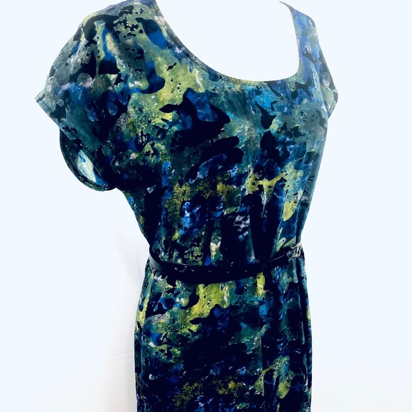 Silence + Noise Anthro Silky Asymmetrical Dress S - Picture 5 of 8